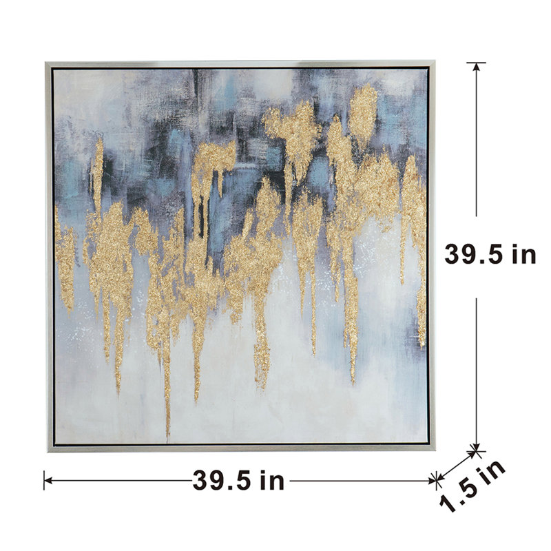 Framed On Canvas Print