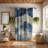 Blue Wisps - Premium Shower Curtain-1951263877