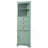 Triangle Tall Cabinet With 3 Drawers And Adjustable Shelves For Bathroom, Kitchen Or Living Room-1420631746