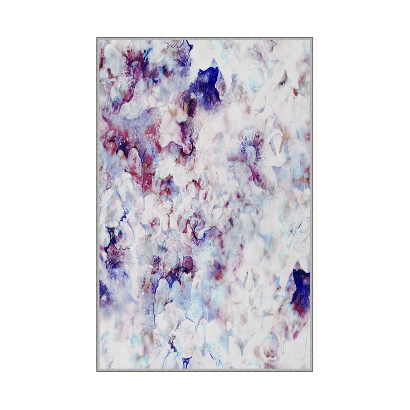 Premium Hall Carpet (3.3 x 6.6 ft), 100% Polyester, 0.4 in Pile Height | Antibacterial, Non-Slip PVC Dot Underside | Machine Washable, 3D Digital Printing | Ideal for Living Room, Bedroom, and Entryway Decor