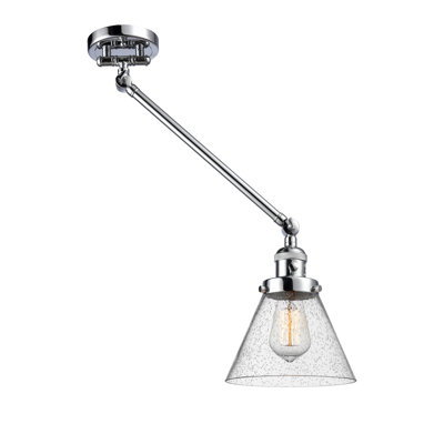 Cone 1 Light  Swing Arm