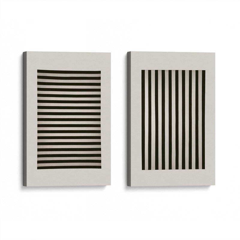Echoes of Order Set of 2 Prints, Wrapped Canvas, 30" x 20"