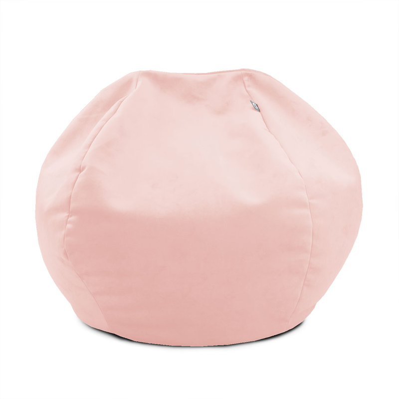 rucomfy Beanbags Plush Velvet Kids Slouchbag Bean Bag Chair - Machine Washable Luxury Soft Classic Childrens Playroom Beanbag Seat - Beanbag with Filling - 60 x 80cm
