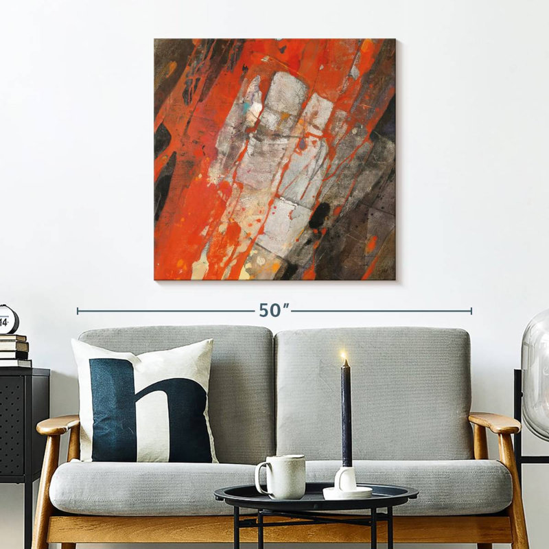Hot Lava, 30" H x 30" W