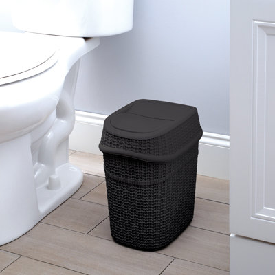 Ensemble de 2 bacs à déchets Swing Top Bath Mat 