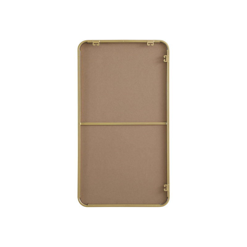 Erath Contour Metal Mirror, 40" x 22", Brass