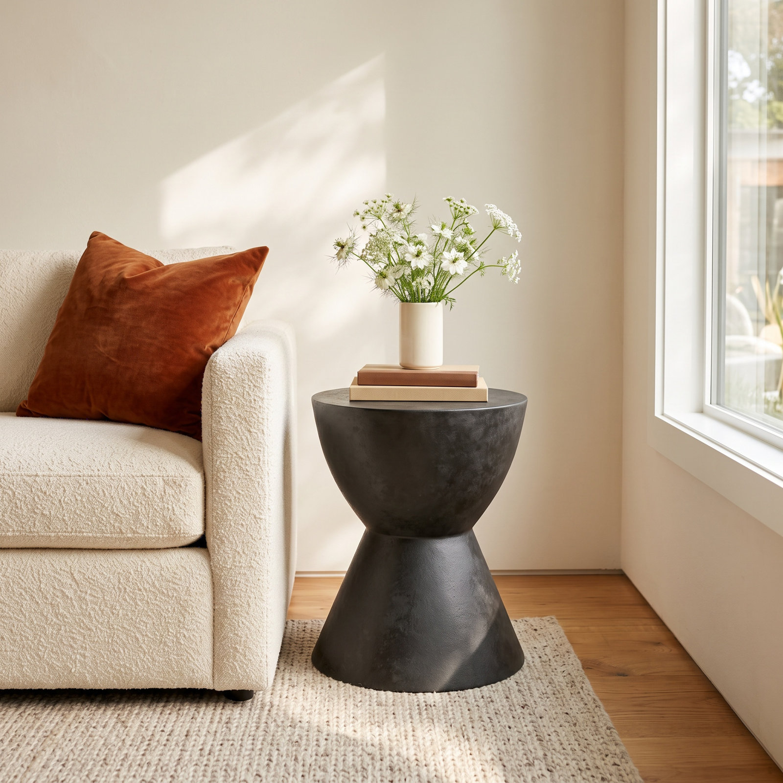 Daima End Table, Black