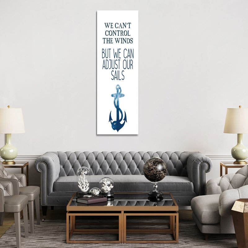Our Sails I by Kimberly Allen - Wrapped Canvas Panoramic Painting, 182.88 cm H x 60.96 cm W