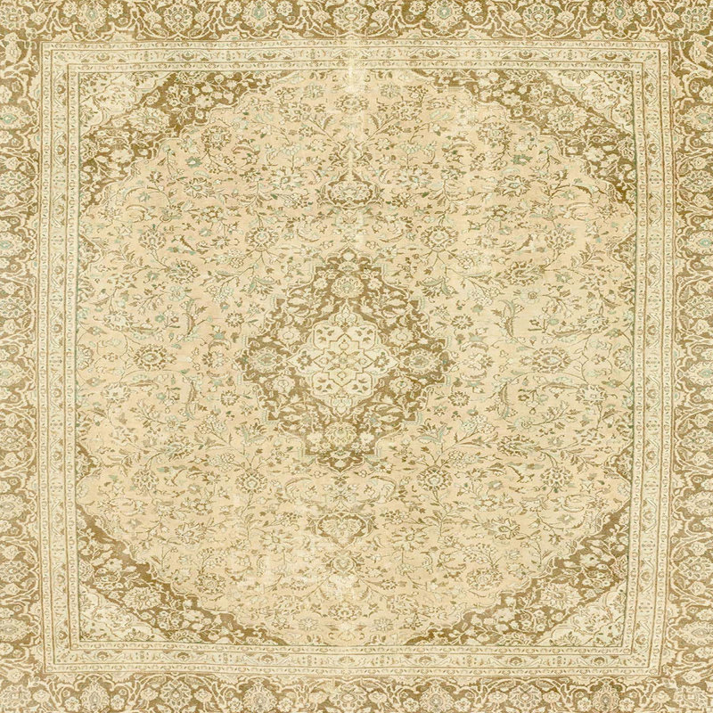 Tapis abstrait moderne 2101, Carré 6 pi