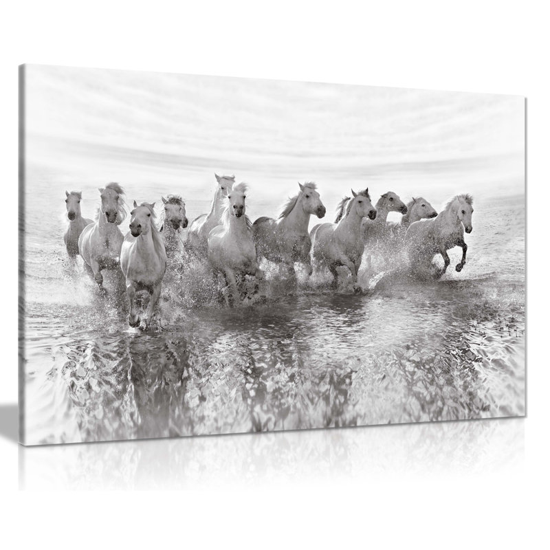 Salsify Flowers - Wrapped Canvas Art Prints, 20cm H x 31cm W