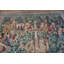 Vintage Tapestry Continental Allover Floral Flat Weave Rug