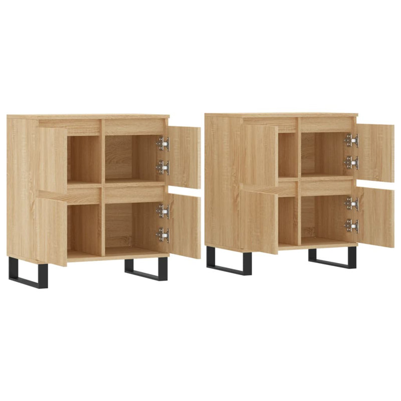 Brooklana 120cm Sideboard, Sonoma Oak