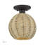 Petit luminaire semi-encastré 1 lumière Aliane-1537143930