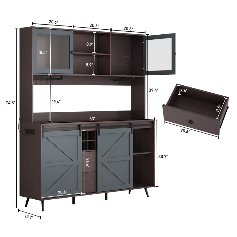 Garde-manger 63 po