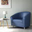 Pyrmont Faux Leather Barrel Chair-27962297