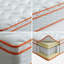 Matelas hybride simple de 10 pouces dans une boîte - mousse à mémoire de forme et ressorts ensachés pour soulager la pression, isoler les mouvements, certifié CertiPUR-US-1049243087