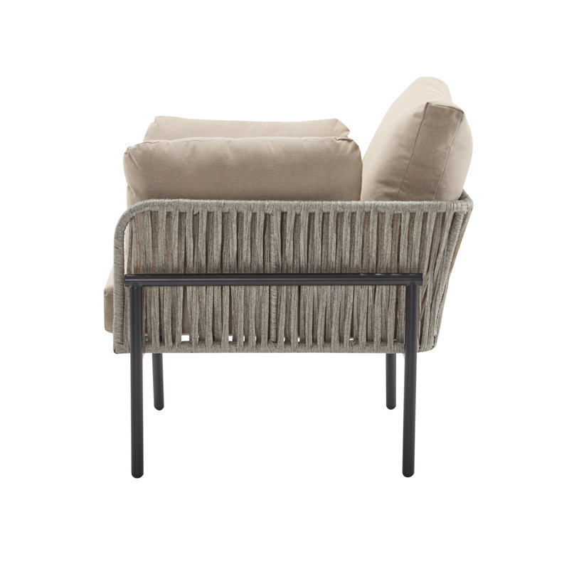 Chaises d'appoint Caniah, Gris