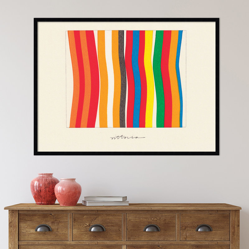 I'm Parallel To Myself by Amber Vittoria, Black, 31" H x 41" W x 1" D