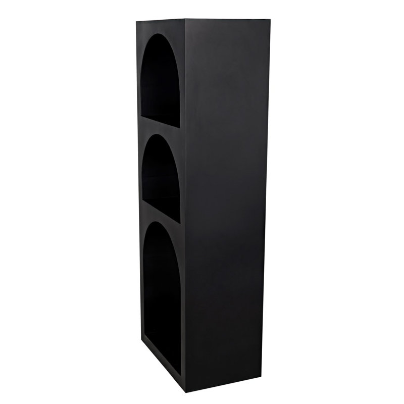 Aqueduct Geometric Bookcase, (2 Shelves) 59" H x 22" W x 14" D