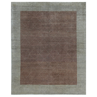 Wool Geometric Area Rug