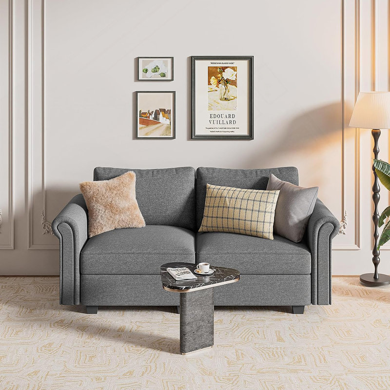 Modular Sectional Sofa With Pillows And Storage, Deep Seating For Living Room, Apartment, Studio, And Office