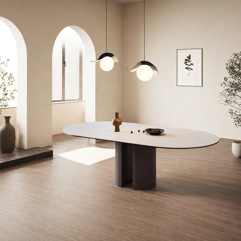 Table de salle à manger Terrevio, H 29,52 po x L 70,86 po x l 35,43 po