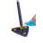 Triangular Mop with Scraper (Blue)