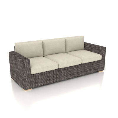 Marfik Patio Sofa with Sunbrella Cushions by Latitude Run