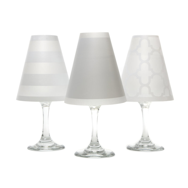 Nantucket 4.5'' H Paper Empire Candelabra Shade, White