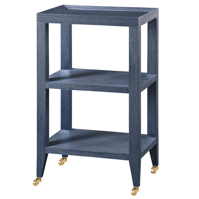 Isadora End Table, Navy Blue