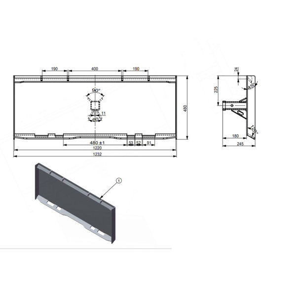 Dimensions du produit