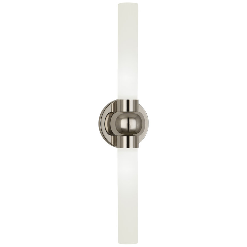 Daphne 2 - Light LED Flush Mounted Sconce, Polished Nickel