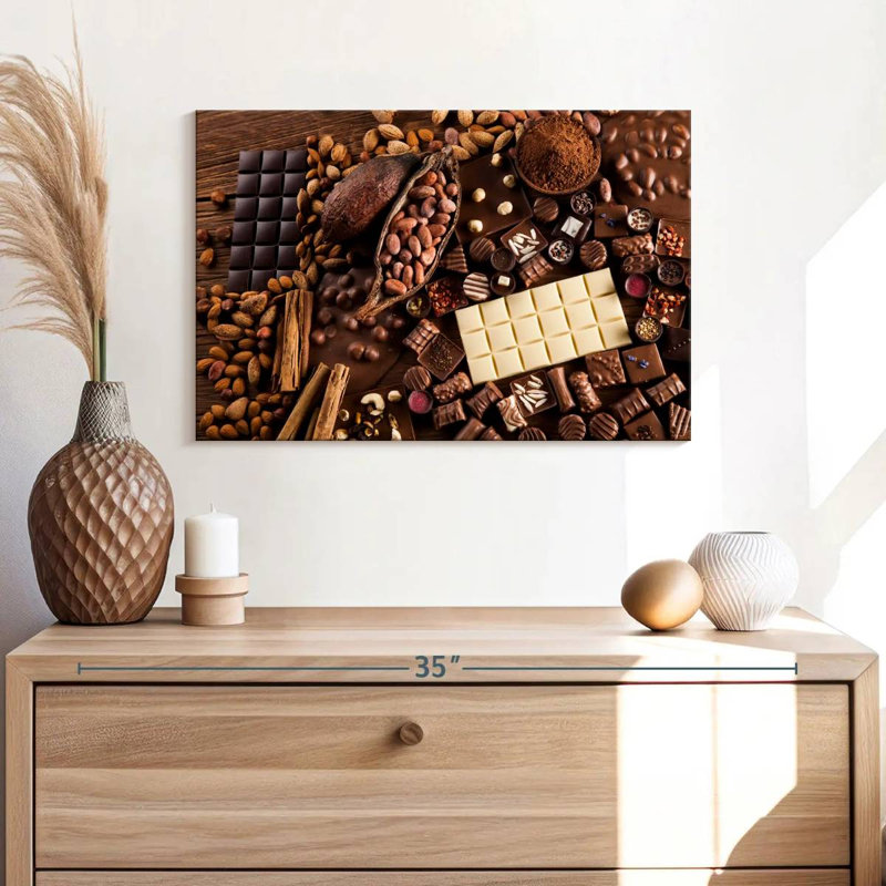 Chocolate Bliss, 16" H x 24" W