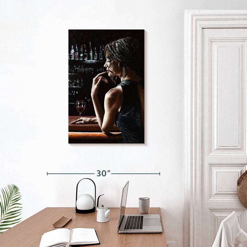 Leisha In The Midnight Hour, 30" H x 20" W