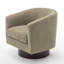 Bennett 72.1Cm Wide Swivel Barrel Chair-888089394