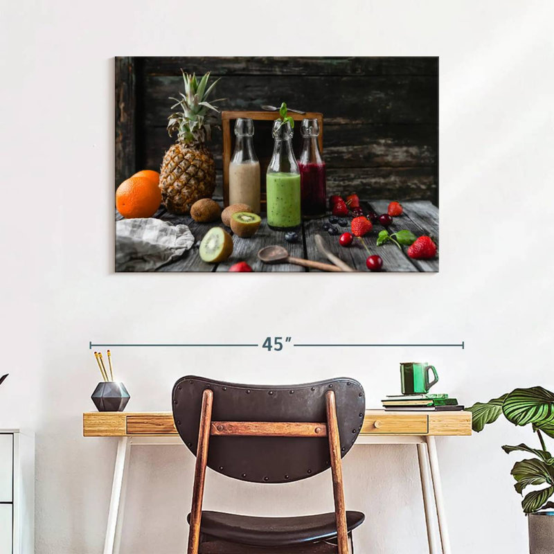 Yarlin Organic Fruit Smoothies, 26" H x 39" W