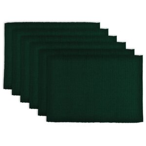 Raevin 6 Piece Cotton Placemat Set