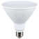 25 Watt PAR38 LED 3000K/5000K CCT Selectable High Lumen Medium Base White Finish 120 Volt