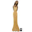 Lampe sur pied sculptée Golden Girl