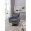 360-Degree Swivel Accent Chair with a Pillow-1177999106