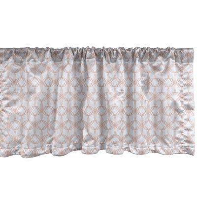 Ensemble de 2 cantonnières Ambesonne Damask 46780