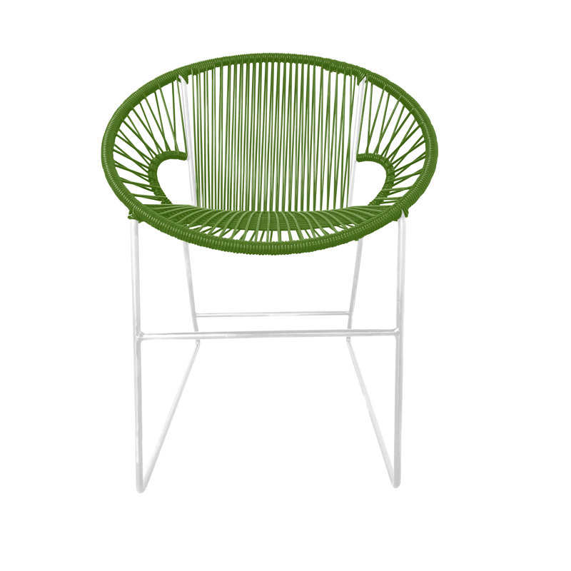 Chaise de patio Puerto, Cactus / blanc