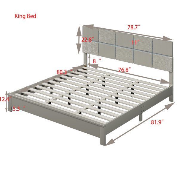 Latitude Run® Abeda Storage Bed Wayfair Canada