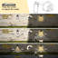 Applique murale d'extérieur 14 po Dusk To Dawn Sensor (ensemble de 2)