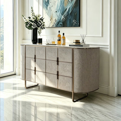 American-style modern light luxury sideboard