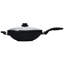 Swiss Diamond 12.5" Induction Non-Stick Alumimum Wok with Lid