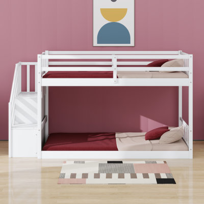 Floor Bunk Bed With Storage