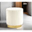 Tabouret d'appoint rond de style contemporain 1 pièce