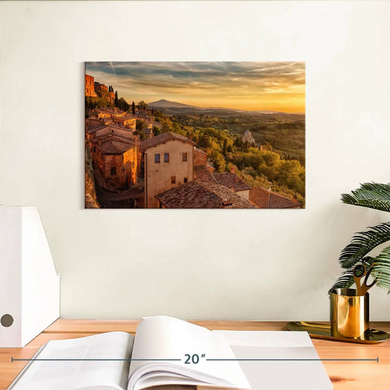 Hannes Montepulciano Sunset, 8" H x 12" W