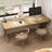Burlywood Rectangular Solid Wood desks-1682028315